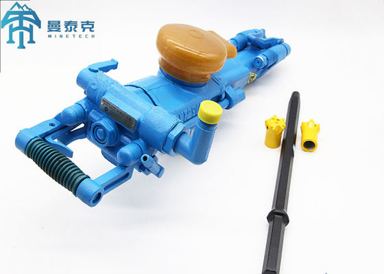 Blue YT29A Air Leg Rock Drilling Machine 35 - 45 Mm Diameter