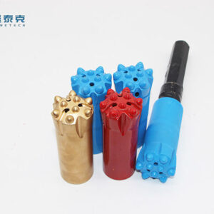 34mm Hard Rock Taper Button Bit with 7??/11??/12?? Taper and 55mm Length for Mining and Construction