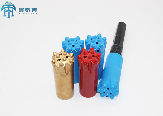 34mm Hard Rock Taper Button Bit with 7??/11??/12?? Taper and 55mm Length for Mining and Construction