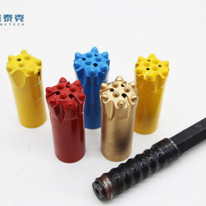 T38 Thread Button Bit 64mm for Metallurgy Mine Geological Exploration and Water Conservancy Construction