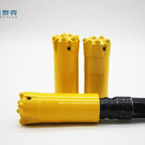 High Strength Alloy Steel Tungsten Carbide Thread Button Bit with CNC Milling for Mining and Drilling