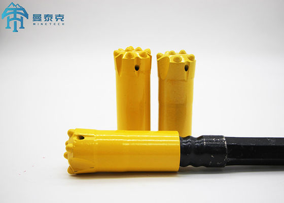High Strength Alloy Steel Tungsten Carbide Thread Button Bit with CNC Milling for Mining and Drilling