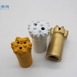 T38 Top Hammer Thread Button Bit with CNC Milling and Proprietary Heat Treatment for Hard Rock Drilling