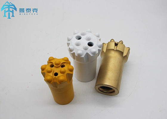 T38 Top Hammer Thread Button Bit with CNC Milling and Proprietary Heat Treatment for Hard Rock Drilling